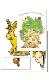 Postkartenset "Kryptozoologisches Deutschland"