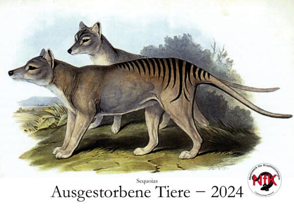 Monatskalender "Ausgestorbene Tiere - 2024" – Bild 2