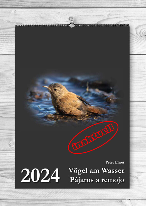 Monatskalender "Vögel am Wasser - 2024"