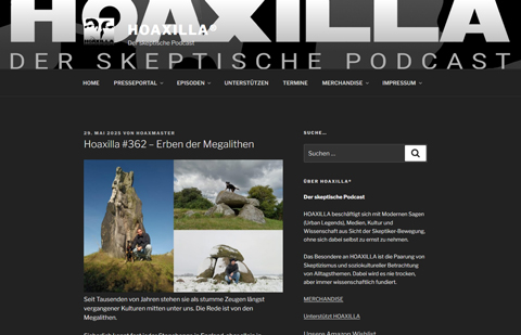 Hoaxilla stellt die Erben der Megalithen vor
