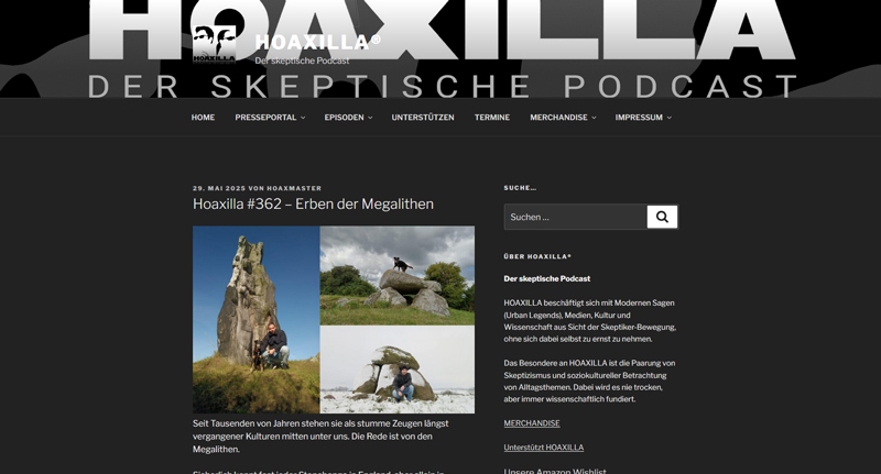 Hoaxilla - Das Erbe der Megalithen