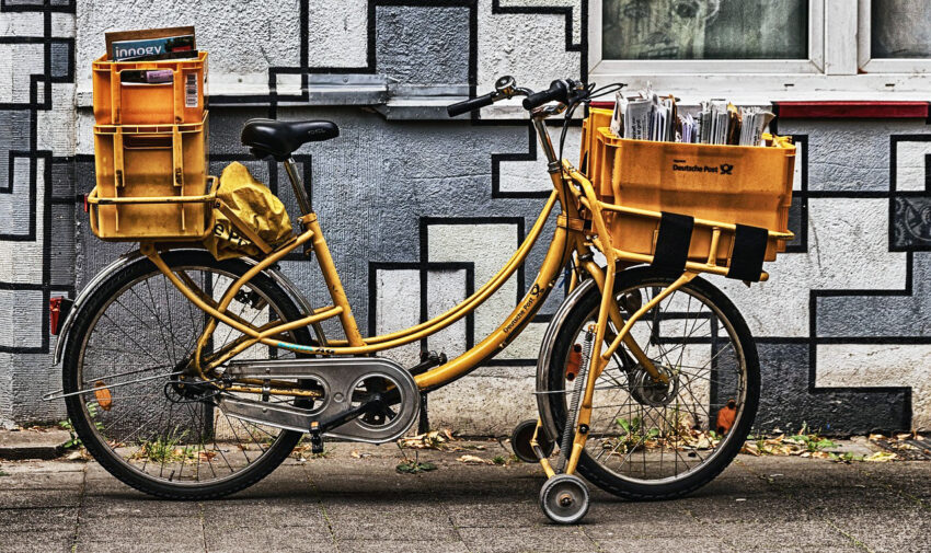Postfahrrad von Herbert Aust - Wir sind bei Amazon!