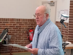 Autor Wilh. Mathias Fischer liest die FederFlieger