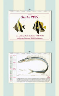 Monatskalender "Cuviers Fische - 2027"
